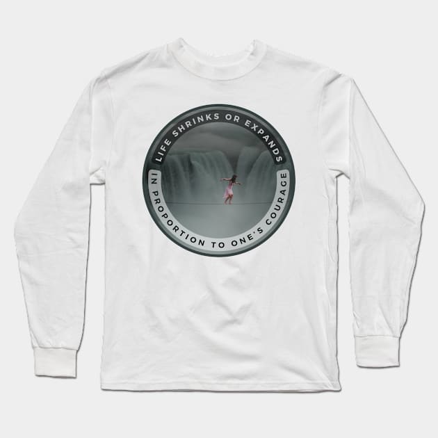 Courage Long Sleeve T-Shirt by Nedmory